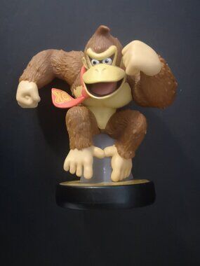 Amiibo Nintendo Donkey Kong Figure Super Smash Bros. Series 3" High